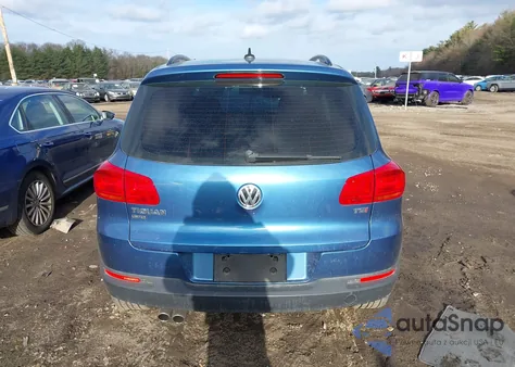 2018 Volkswagen Tiguan Limited 2.0T from USA, damaged, VIN WVGAV7AX1JK005493